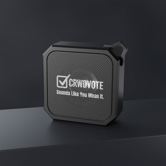 Sounds Mean - CRWDVOTE Bluetooth Speaker - Limited Edition Father's Day Drop