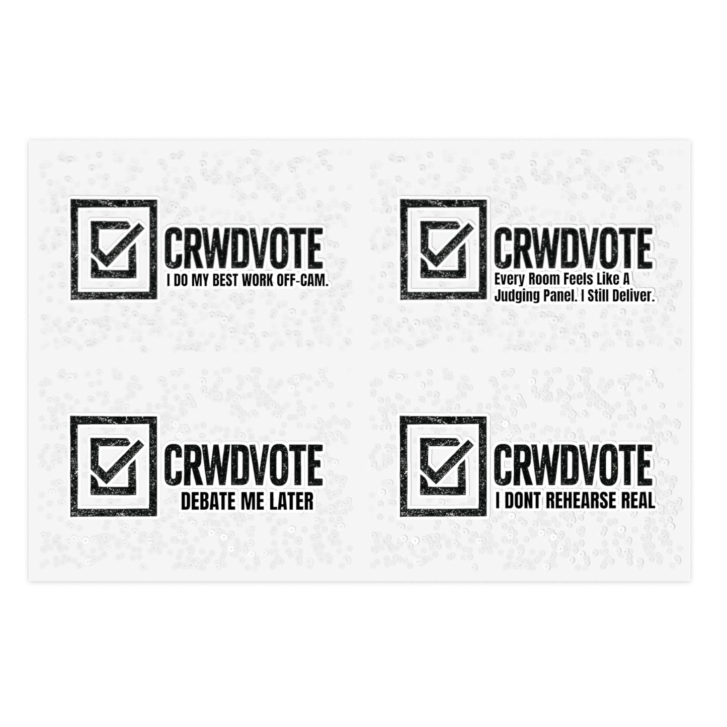 CRWDVOTE Stickers