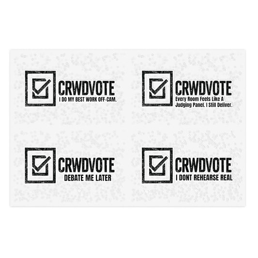 CRWDVOTE Stickers