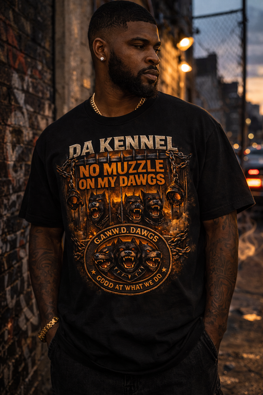 DA KENNEL – No Muzzle Tee