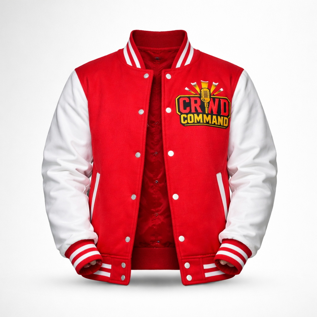 Command Presence Varsity Jacket